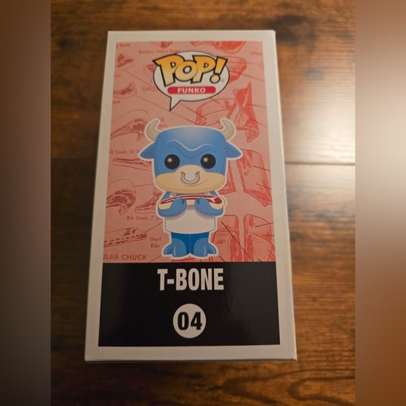 Funko Pop T Bone #04 Limited Edition 20th Funniversary Black NEW - Picture 4 of 5